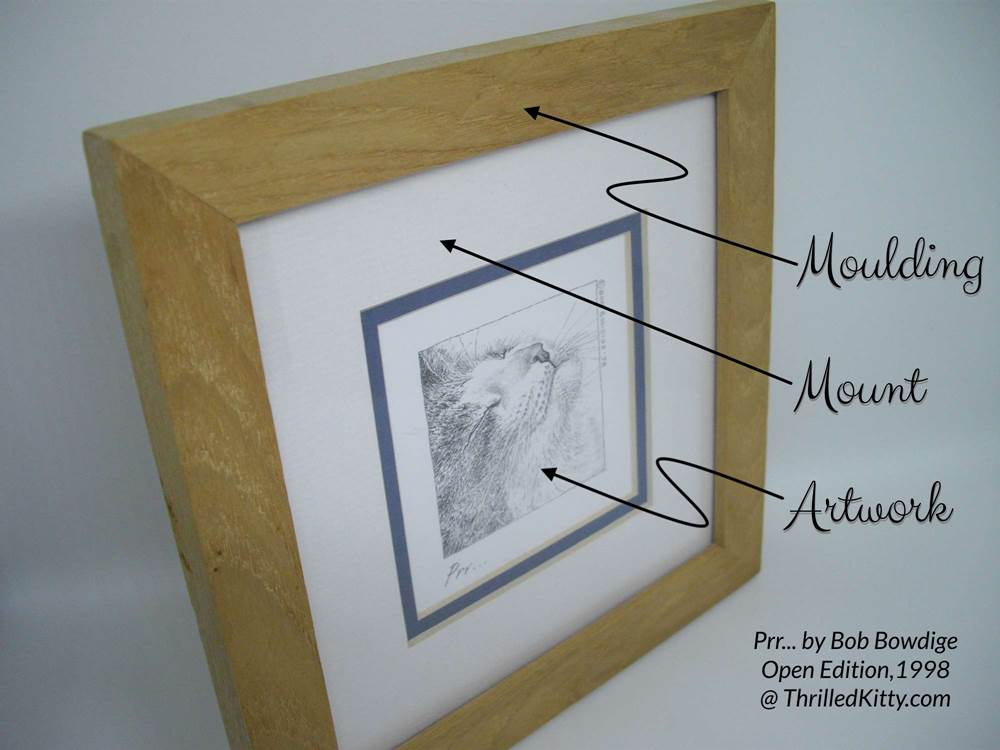 How To Mount Art And Choose A Frame Thrilled Kitty