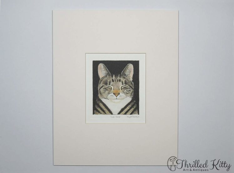 Cat nap by Kay McDonagh-Contemporary Print-2