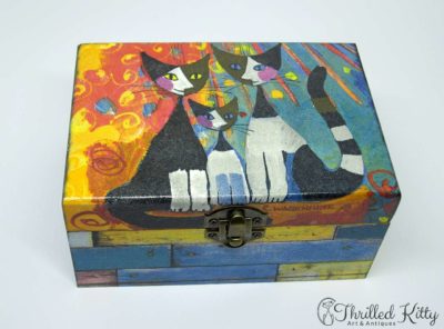 Handmade Découpage Box by Didi Andreeva