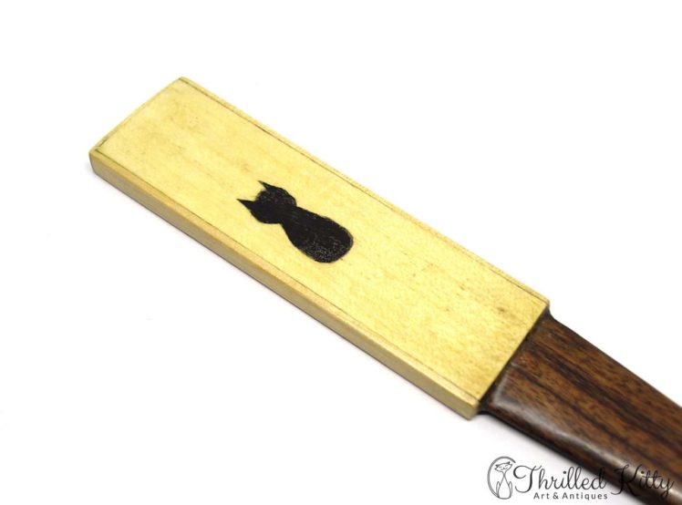 Inlaid Wooden Letter Opener-1960s-70s-4