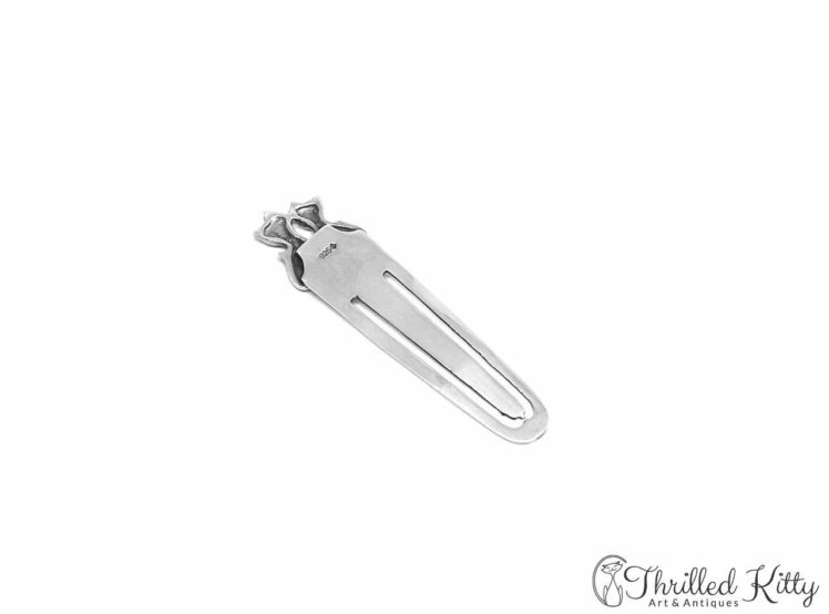 Loving Cats Bookmark Solid Sterling Silver 2