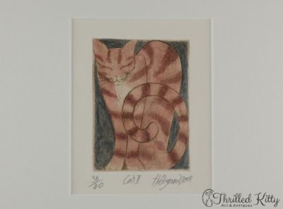 ‘Cat II’ by Hildegard | Limited Edition Print