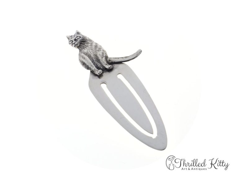 detailed-sitting-cat-silver-bookmark-10