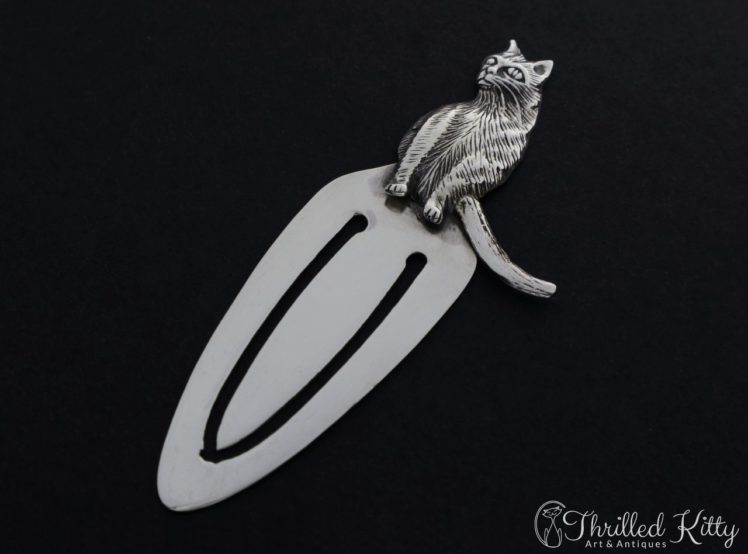detailed-sitting-cat-silver-bookmark-2