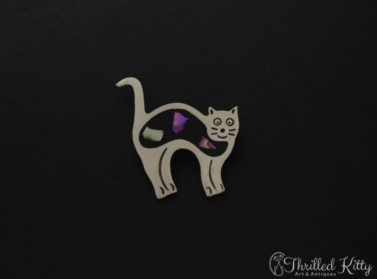 mexican-alpaca-abalone-cat-brooch-1