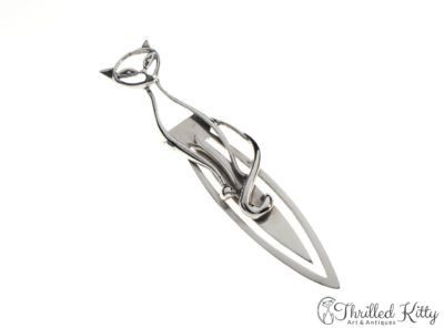 Openwork Cat Bookmark | Fully Hallmarked Solid Sterling Silver