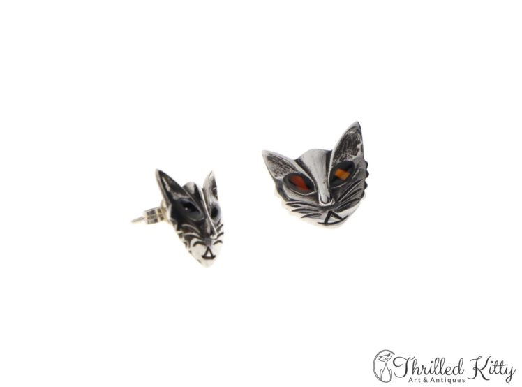 vintage-scandinavian-modernist-silver-cat-earrings-3