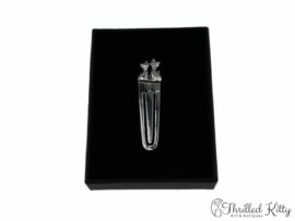 Loving Cats Small Bookmark | Solid Sterling Silver